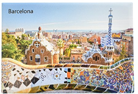 Kesheng Barcelona Kühlschrankmagnet für Zuhause, Küche, Dekoration