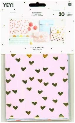 Flachbeutel Mix Hot Foil, Größe M