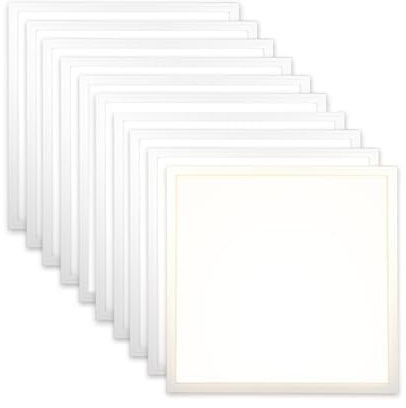 Xtend EcoLight 10x LED Panel 62x62 Neutralweiß 4000K 36W 4320lm flimmerfrei Rasterleuchte LED Deckenleuchte Netzteil PLs3.0