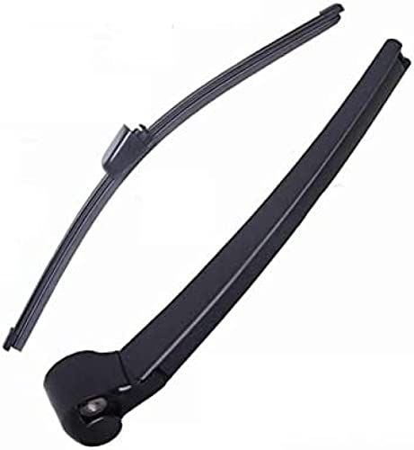HBZYD Heckscheibe Scheibenwischer Arm & Blatt,Passt für Transporter T5 2003-2013 16 Hinten Wischerarm Scheibenwischer Set
