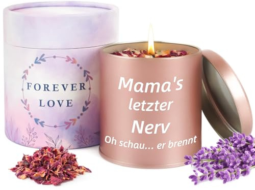 MACTING Muttertagsgeschenk 9oz Duftkerzen, Muttertagsgeschenke für Mama,Mama Geschenk zum Muttertag, Muttertagsgeschenke Lavendelduftende Kerzen,Geschenk für Beste Mutter Frauen Oma Frau zum Muttertag