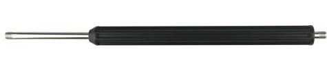 Hochdrucklanze | für Hochdruckreiniger | bis 350 bar | aus Edelstahl | Strahlrohr mit Isolierung 500 mm | G 1/4 AG x G 1/4 AG | Strahlrohr Lanze