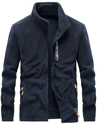SRZYMJ Mantel Herren Winter Lang Dicker Übergangsmantel Wintermantel Parka Übergangsjacke Freizeitjacke Outdoorjacke Winter Funktionsjacke Dünn Softshelljacke Sweatjacke Steppjacke Fleecejacke