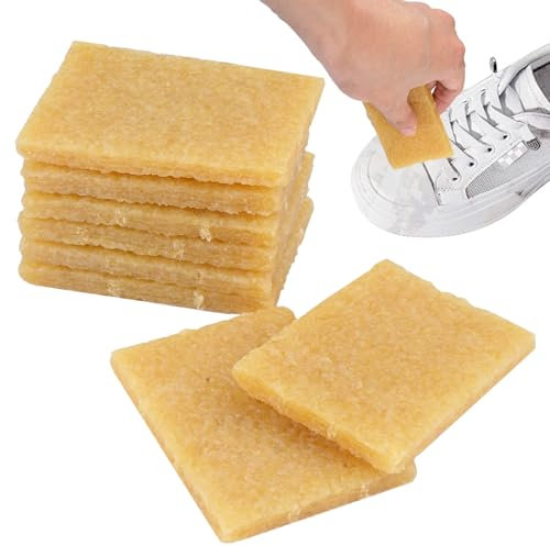 8 Piezas Goma de Borrar de Cemento de Goma, Borrador de Pegamento, Quita Pegamento, Borrador de Cemento para Eliminar Pegamento Y Residuos de Papel Y Plástico