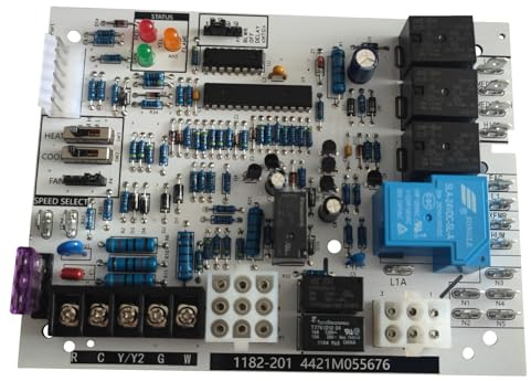 Wauebuly 920915 Furnace Control Board 920-915 Direct Replacement for Nordyne 624742 904840 624844 G7 M7 Series Circuit Board Inter-therm Mill-er Ta-ppan Frigi-daire Gib-son Single-Stage Gas Furnace