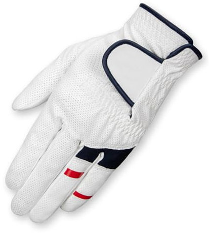 DINHEAROM Non-Slip Golfhandschuh Für Männer Atmungsaktiv Und rutschfest Links Für Golfturniere Mit Verstellbarem Schützt Die Hände Und Verletzungsrisiko