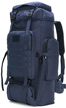Wanderrucksack für Herren, 70 l/100 l, Camping-Rucksack, Militärrucksack, Molle-Rucksack, 3 Tage Assault Pack zum Klettern