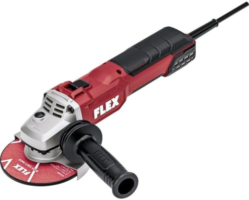FLEX 2000 Watt Winkelschleifer 125 mm (2000 Watt, Winkelschleifer mit Bremse, 125 mm, 230 V, 50/60 Hz, 4 m Kabellänge, Handwerker, Handwerkzeug) 534017
