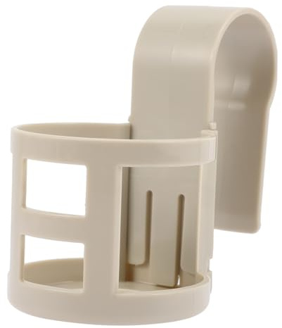 EPIGEIST Soporte para de Piscina con Clip Portavasos Colgante Resistente sin Derrames para Barras Redondas Accesorio Duradero y Ligero para Exteriores