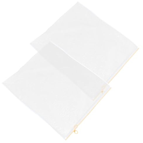 FUNNETOYU Filtro de Miel de Malla de Nylon 120 Grit, Bolsa Coladora Multipropósito para Café y Jugos, 2 Piezas, Durabilidad Excelente para Uso en Casa y Restaurante Color Aleatorio