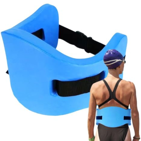 Cinturón para Entrenamiento De Natación - Cinturón Salvavidas De Cintura, | CinturónAjustable EVA Ligero, Ayuda De Flotabilidad para La Espalda para Entrenamiento De Seguridad Jogging aquagyms