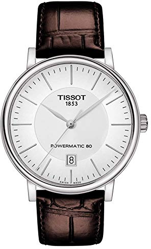 Tissot Herren Analog Automatik Ambanduhr Carson Premium Powermatic 80
