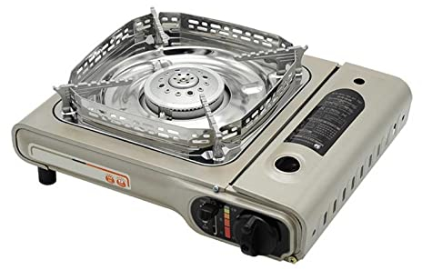 MACIMO Cuisinière à gaz Portable Cassette Four Cuisinière Brûleur Pliable Camping Réchaud Équipement for Randonnée en Plein Air Trekking