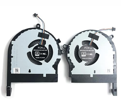 Replacement GPU +CPU Cooling Fan for Asus ROG TUF Gaming FX80 FX80G FX80GE ZX80GD FX8Q FX80FE ZX80G FX504 FX504GD FX504GE FX504FE FX504GM GTX1050 Series DFS531005PLOT FKPD DFS501105PPOT FKPC