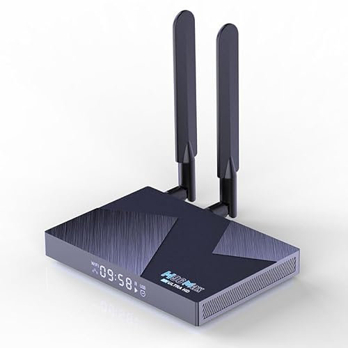 CHROX Android 13.0 TV Box, H96MAX V58 8GB RAM 64GB ROM RK3588 Quad-Core 64Bit Con Dual-Wifi 2.4G/5.8 Ghz Ultra HD 8K H.265 Wifi Home Set Top Box,8gb+64gb