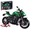 Technik Motorrad Bausteine für Z1000, 2089 Teile 1:5 Technik Supermotorrad Modell Bauset Technik Rennen Motorrad MOC Modellbausätze, Kompatibel mit großen Marken