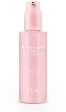 WYCON cosmetics Cleansing Oil - Aceite de limpieza profunda para la cara, elimina el maquillaje resistente al agua, 200 ml