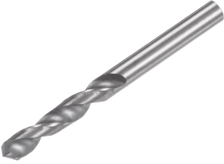 sourcing map Foret hélicoïdal en carbure de tungstène à micro-grain YG6X/C3 pour métaux professionnel - 3,5 mm - Tige droite pour percer l'acier inoxydable, l'aluminium, le plastique