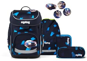 ergobag cubo set zaino scolastico ergonomico classico 5 pezzi prima elementare