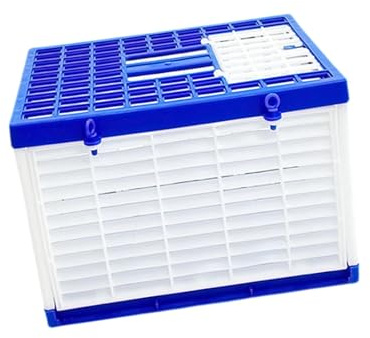 Sdlnklm Cage à Pigeons Pliable, Boîte de Lâcher, équipement de Compétition, Nichoir, Caisse de Transport pour Oiseaux pour La Maison, La Ferme, Le Jardin, L, M