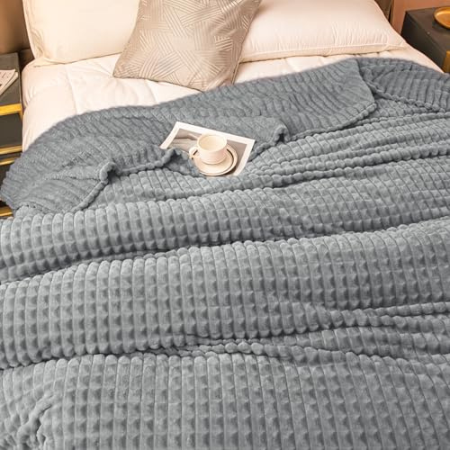 Kuscheldecke Flauschig Decke, 150x200 cm Fleecedecke Kuscheldecke Dick, Sofadecke, Couchdecke, Wohndecke, Tagesdecke Blanket, Weiche Warme Überwurfdecke alle Jahreszeiten für Zimmer Wohnzimmer