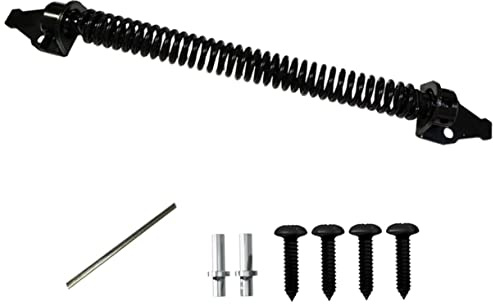 Heavy Duty Self-Closing Gate Hinges for Garden Gates, Automatic Door Closer Spring for Fences, & Reliable Hardware for Secure Outdoor Access