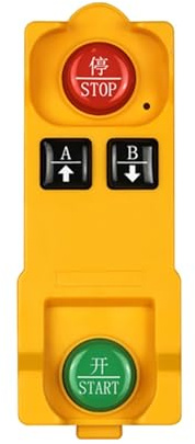 Fjärrstyrd Kran Industriell trådlös fjärrkontroll 433.92 lyftkrankontroll 2/4-knappars kran radiokontroll långdistans(2 key)