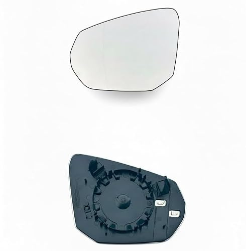Fits Audi Q2(2016-2025) Q3(2018-2025) Wide Angle Wing Mirror Glass with Heated Base Left Side (UK Passenger Side) Oem Quality direct replacement OEM: 81A857535E