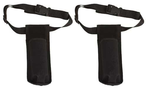 2 bolsas para botellas de masaje, funda ajustable para aceite de masaje, bolsa de crema para loción para terapeuta, accesorios de fácil acceso (A)