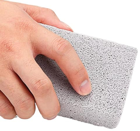 Pietra Pomice per Pulizia Blocco Portatile Riutilizzabile | Pietra Pomice per Pulire i Fornelli per Interno Esterno Casa Cucina Campeggio Cottura Pentole Padelle Forno Fornelli