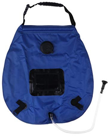 Tubayia 20L Portable Solar Camping Shower Bag Solar Shower Garden Shower Water Storage Bag for Outdoor Hiking