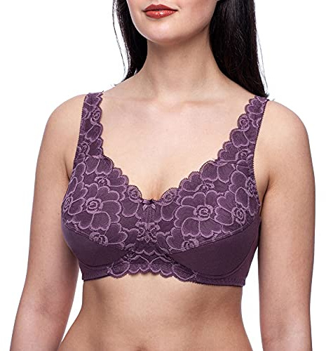 frugue Soutien Gorge pour Prothese Mammaire Coton sans Armature