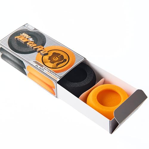 YAXI ÖRHÄNGEN för Koss PORTAPRO 2 par (orange+svart)
