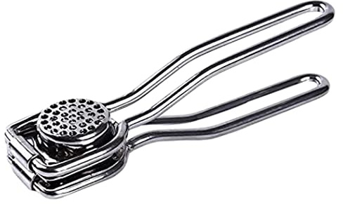 Wnota Garlic Press Multifunctional Stainless Steel Press Garlic Crusher Kitchen Round Extrusion Tool Garlic Crusher