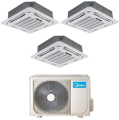 CLIMATIZZATORE TRIAL CASSETTA 9+9+12 DC INVERTER MIDEA A++A+ WI FI READY M3OF-21HFN8-Q R-32 Wi-Fi READY A++A+