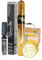 Infiniment Vous Make Up France - Coffret Regard 3D Gold Édition, Fibres Regard 3D + Mascara Regard, Mascara Waterproof Noir, Allonge et Volumise vos cils de manière spectaculaire - Série Limitée