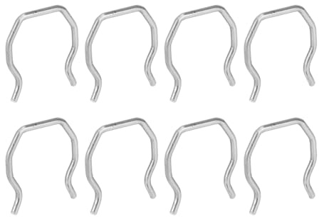 8 Stück Einspritzdüsen-Stecker-Clips, Metall-Stecker-Halteklammern, Powerstroke, Langlebig, Sichere Verbindung, Einfache Installation