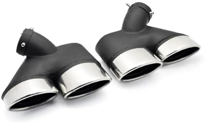 Endrohrblenden Auto-Quad-Auspuffblende Für Mercedes Für Benz Für W211 E240 E280 E320 E350 E430 E500 E63 E-Klasse 2002–2007 Schalldämpferspitzen Auto Auspuffblende