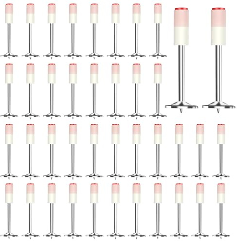 Clou Beton, 200 Pièces mini Clous, Piquets Ronds de 7,3 mm de Diamètre, Clou de Plafond, Manuels Clous en Acier, mini Clous pour Cloueuse, pour Conduit de Câble de Fixation et Réparation
