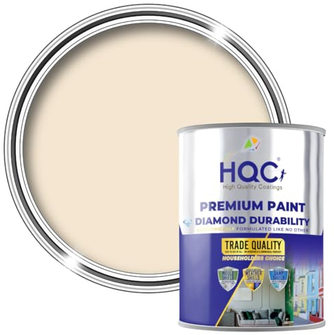 HQC Fence and Garden Paint | Furniture, Shed, Wood, Outdoor Paint | Garden Fence | Quick-Drying | 5L Bagels