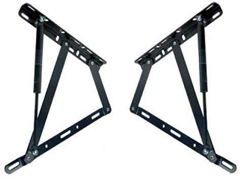 Set mit 2 Scharnieren für Canapés mit 800N-Federn – Ideal für Canapés mit seitlicher Öffnung von 135 cm