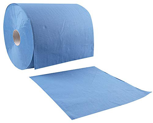 FM Putztuch Putztücher Putztuchrolle Putzpapier Werkstattrolle 36,5 x 34cm * 2000 Blatt * 3lagig * 4 Rollen