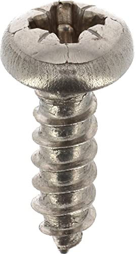 Restagraf - Vis à Tôle - Tête Cylindrique Bombée Pozidrive - Inox - Standard DIN 7981 - Fixation Carrosserie - Réf. 7010 - Sachet de 30