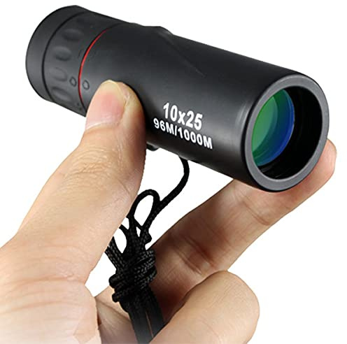 Xmonocular-Teleskop Outdoor Tragbares Monokular-Teleskop Mini-Monokulare Hohe Vergrößerung High-Definition-Nachtsicht-Taschenkamera - Schwarz