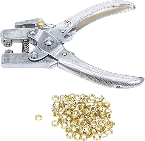 La zappa Pinza perforadora para ojales de metal de 165 mm con 50 ojales