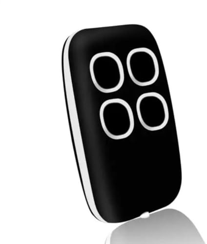 Télécommande Universelle 4 en 1 pour Portail, Télécommande à Code Fixe Universelle 433 MHz, Radiocommande Programmable, Duplicateur de Télécommande de Portail Programmable.