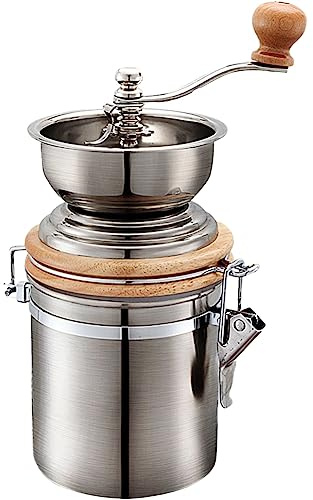 Wlauqueta 1 PZ Macchina da Caffè Macinino da Caffè Manuale Macinatore per Spezie Strumento a Mano Macinino da Caffè Macinino da Cucina Strumenti da Caffè