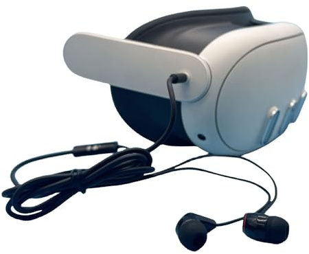 In-Ear Headphones For Meta Quest 3, Earphones Earbuds for Quest 3 VR Virtual Reality Gaming Headset
