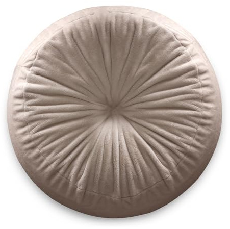 Aiire Pouf Gigante Morbido 120X50 cm - Puff Poltrona a Sacco o Bean Bag con Imbottitura per Decorazione della Camera da Letto - Puffo per Sedersi XXL, Pouffe da salotto - Poof Grigio XXXL