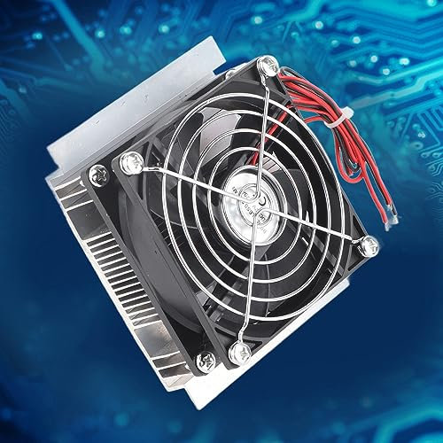 2-teiliges 60-W-Thermoelektrisches Peltier-Plattenmodul-Kühlsystem-DIY-Kit, Geeignet für die Kühlung Kleiner Räume, Schnelle Kühlung mit Hervorragender Kühlwirkung, Stabile